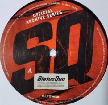3LP Status Quo: Official Archive Series, Vol. 2 LTD | NUM
