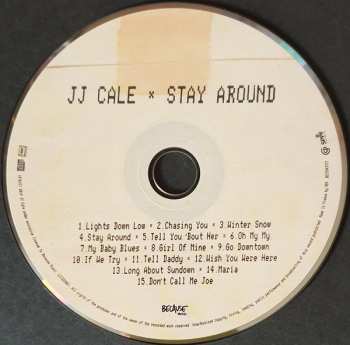2LP/CD J.J. Cale: Stay Around