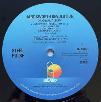 2LP Steel Pulse: Handsworth Revolution LTD