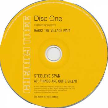 3CD/Doos Steeleye Span: All Things Are Quite Silent: Complete Recordings 1970-71