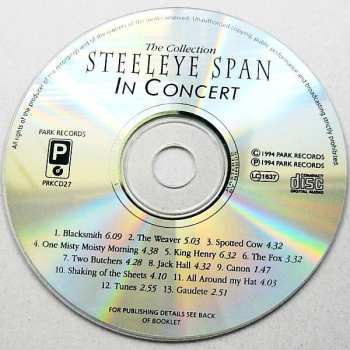 CD Steeleye Span: The Collection: Steeleye Span In Concert