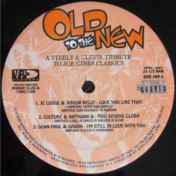 2LP Steely & Clevie: Old To The New LTD