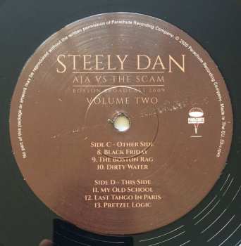2LP Steely Dan: Aja Vs The Scam - Boston Broadcast 2009 - Volume Two