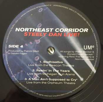 2LP Steely Dan: Northeast Corridor: Steely Dan Live!