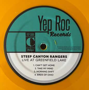2LP Steep Canyon Rangers: Live At Greenfield Lake LTD | CLR