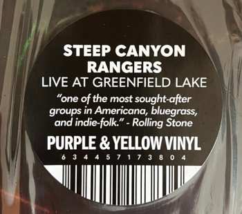 2LP Steep Canyon Rangers: Live At Greenfield Lake LTD | CLR