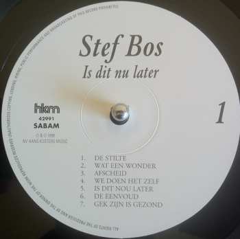 LP Stef Bos: Is Dit Nu Later