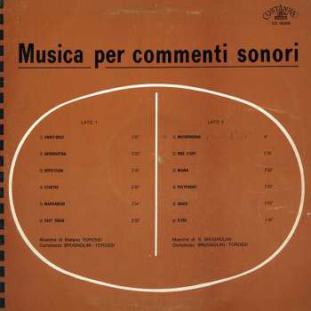 Album Sandro Brugnolini: Musica Per Commenti Sonori
