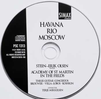 CD Stein-Erik Olsen: Three Guitar Concertos