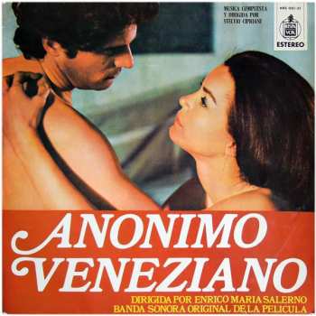 LP Stelvio Cipriani: Anonimo Veneziano - Banda Sonora Original De La Pelicula