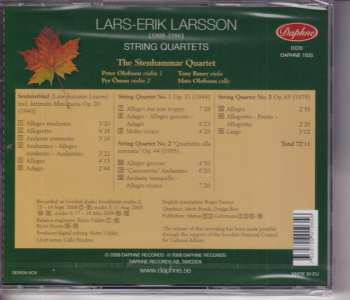 CD Lars-Erik Larsson: String Quartets
