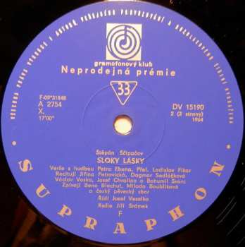 LP Stěpan Ščipačov: Sloky Lásky