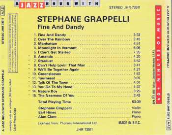 CD Stéphane Grappelli: Fine And Dandy