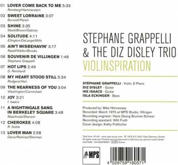 CD Stéphane Grappelli: Violinspiration