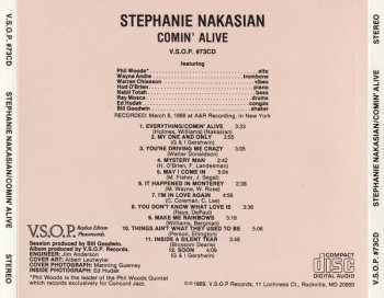 CD Stephanie Nakasian: Comin' Alive