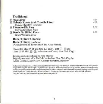 CD The Robert Shaw Chorale: Stephen Foster Song Book