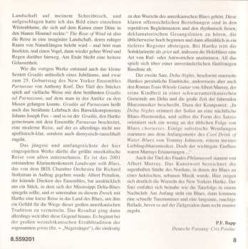 CD Michael Stern: Clarinet Concerto • The Rose Of The Winds • Pacific Rim • Gradūs