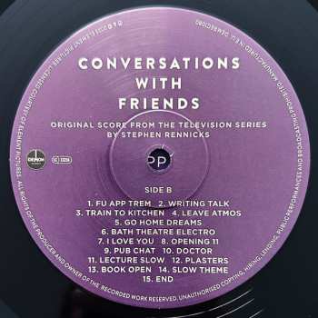LP Stephen Rennicks: Conversations With Friends (Original Score From The Television Series)