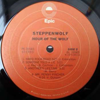 LP Steppenwolf: Hour Of The Wolf