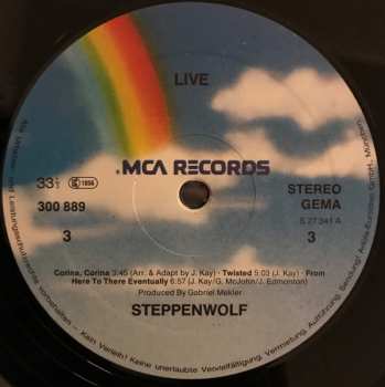 2LP Steppenwolf: Live