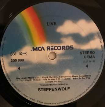 2LP Steppenwolf: Live