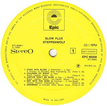LP Steppenwolf: Slow Flux