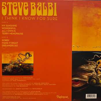 LP Steve Balbi: I Think I Know For Sure
