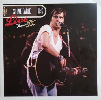 2LP Steve Earle: Live From Austin TX