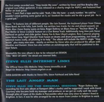 CD/DVD Steve Ellis: The Love Affair Is Over