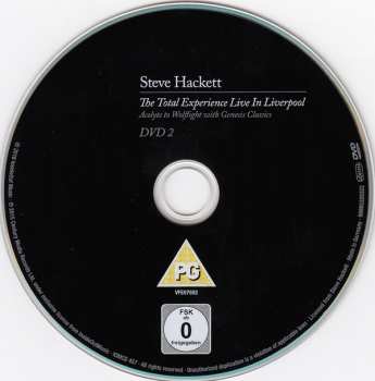 2CD/2DVD Steve Hackett: The Total Experience Live In Liverpool (Acolyte To Wolflight With Genesis Classics) DLX | DIGI