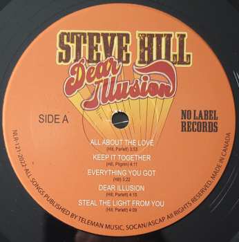 LP Steve Hill: Dear Illusion