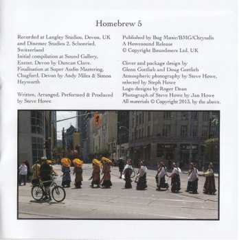 CD Steve Howe: Homebrew 5