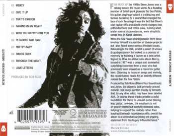 CD Steve Jones: Mercy