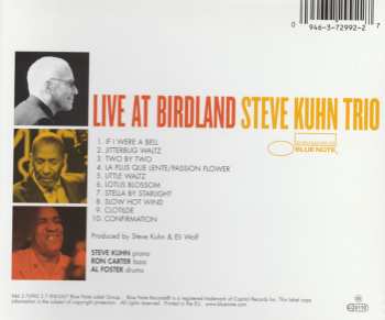 CD Steve Kuhn Trio: Live At Birdland