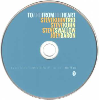 CD Steve Kuhn Trio: To And From The Heart