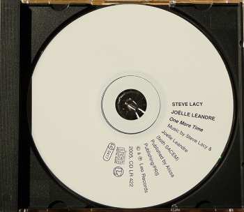 CD Steve Lacy: One More Time