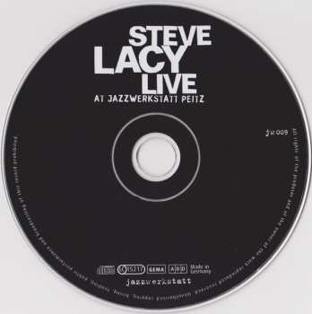 CD Steve Lacy: Live At Jazzwerkstatt Peitz