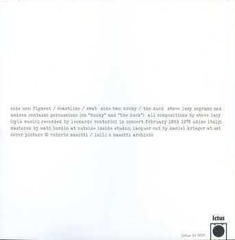 LP Steve Lacy: The Ictus Archives Vol. 1