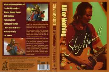 DVD Steve Marriott: All Or Nothing  Live In London