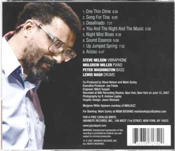 CD Steve Nelson: Sound-Effect