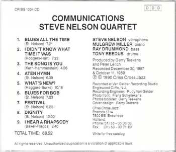 CD Mulgrew Miller: Communications