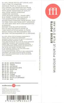 CD Steve Potts: Musique Pour Le Film D'Un Ami