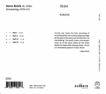 CD Steve Reich: Drumming