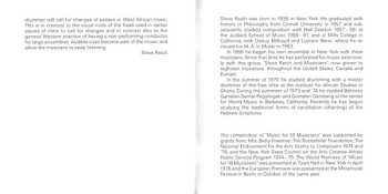 CD Steve Reich: Music For 18 Musicians