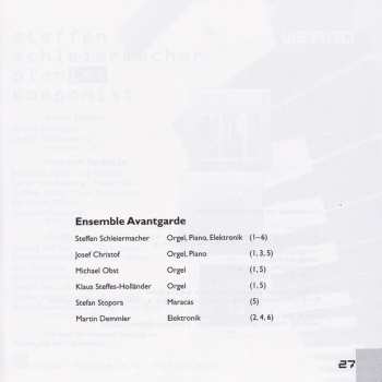 CD Steve Reich: Phase Patterns / Pendulum Music / Piano Phase / Four Organs