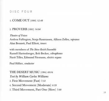5CD/Doos Steve Reich: Phases (A Nonesuch Retrospective)