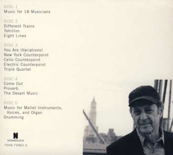 5CD/Doos Steve Reich: Phases (A Nonesuch Retrospective)