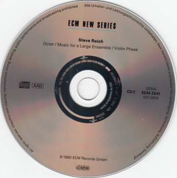 3CD/Doos Steve Reich: The ECM Recordings LTD