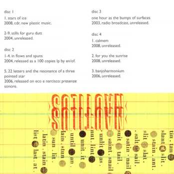 7CD/Doos Steve Roden: A Thousand Breathing Forms (2003-2008)