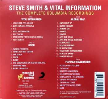 4CD Steve Smith: The Complete Columbia Recordings
